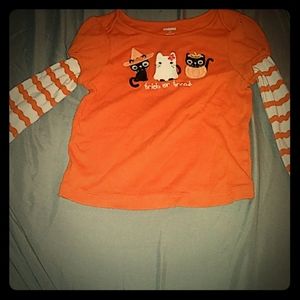 Little girls halloween shirt